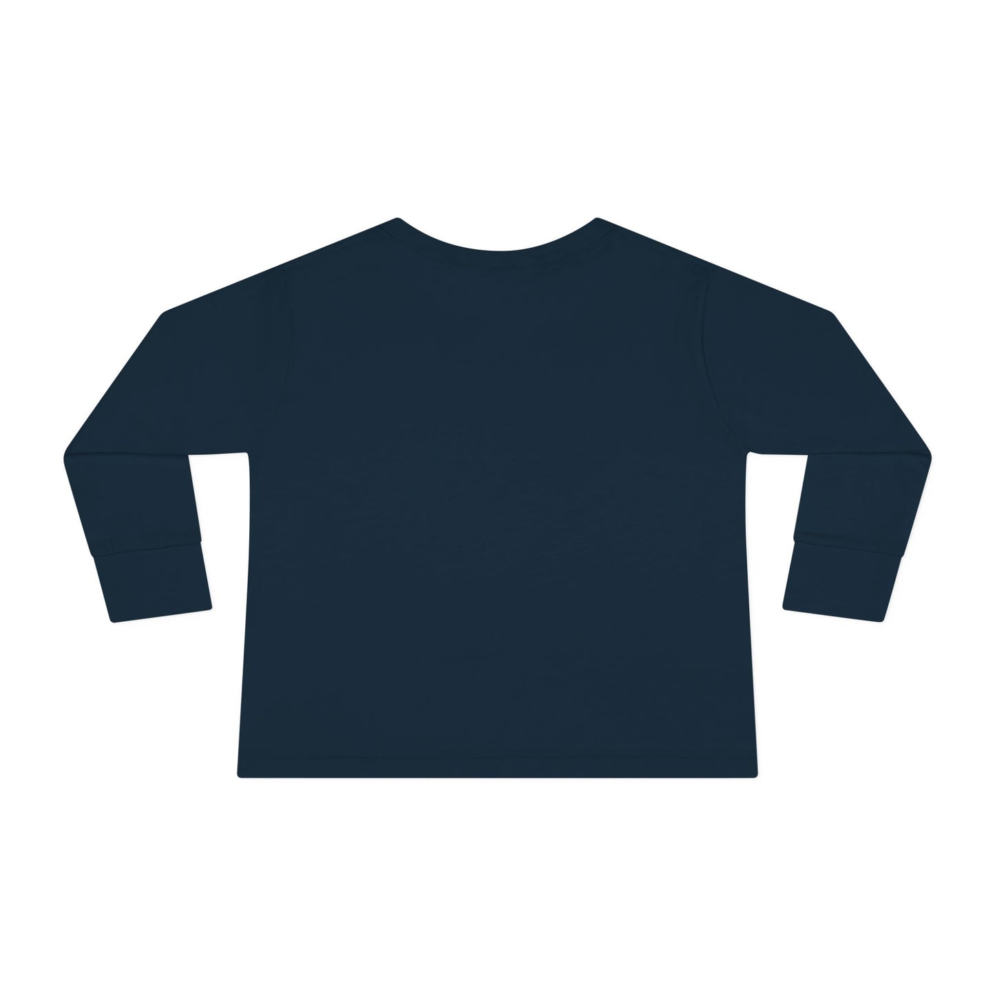 Health Toddler Long Sleeve Swim for Health tee with long sleeves, ribbed collar, and cuffs; ideal for beach or pool activities.
Back of the shirt.