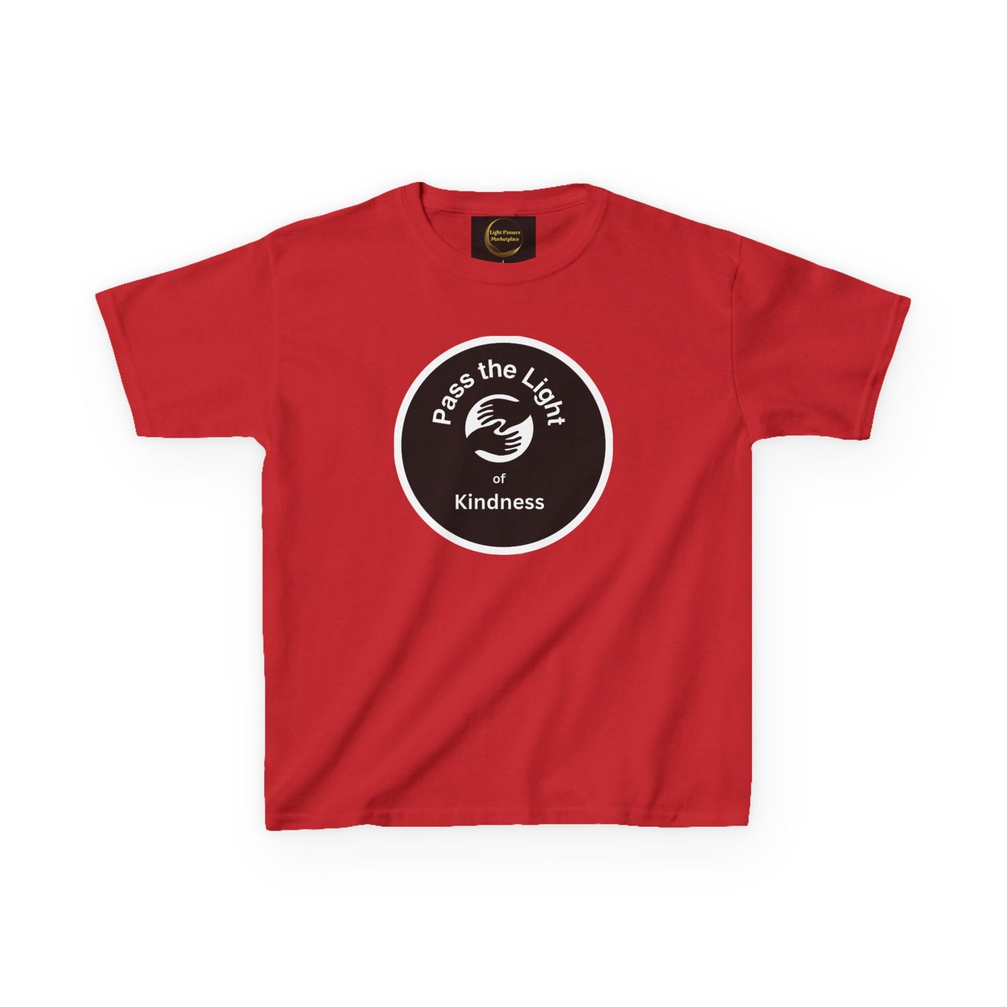 Youth T-shirt Pass the Light of Kindness 2 hands Graphic