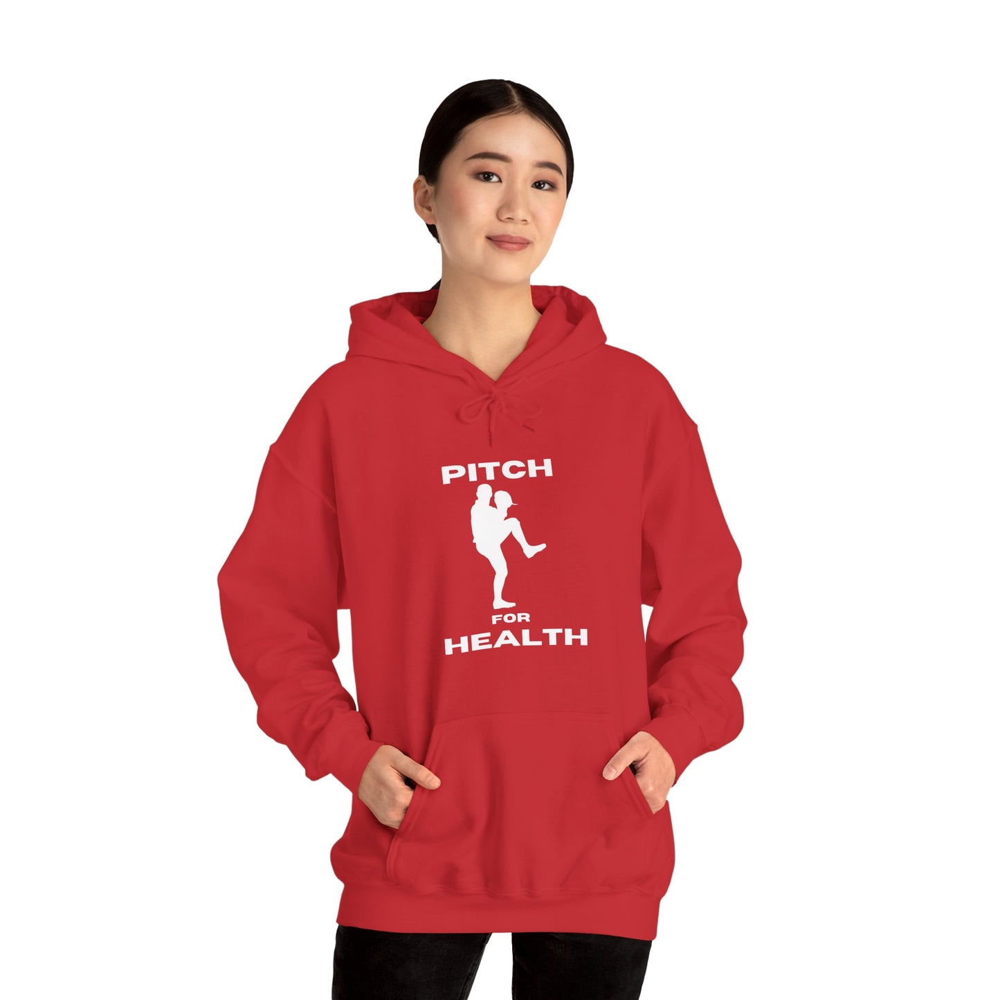 Teams Pitch For Health Unisex Hooded Sweatshirt