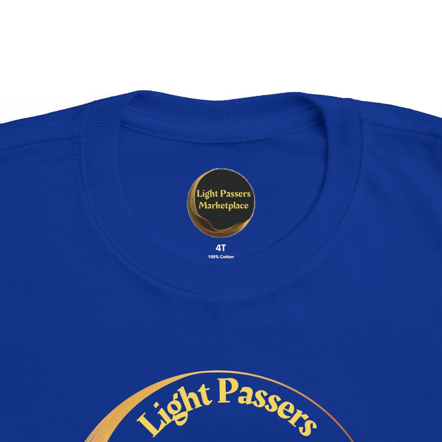 Toddler's Tee - 'Do Good Deeds' Light Passers Relay Design, featuring a cheerful message on soft fabric, ideal for active, playful toddlers.
