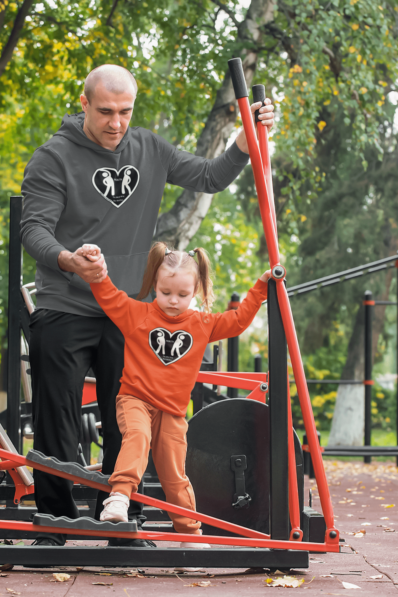 lifestyle fitness health stretch toddler hoodie