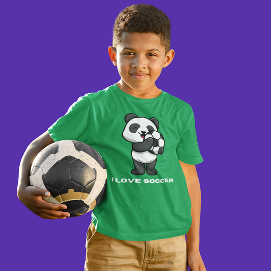 Light Passers Marketplace I Love Soccer Youth Heavy Cotton™ T-shirts Fitness, Mental Health