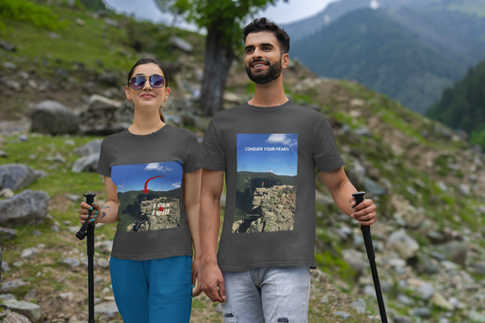 Light Passers Marketplace Hiking I Can and I will Unisex Softstyle T-Shirt Simple Messages, Mental Health, Fitness