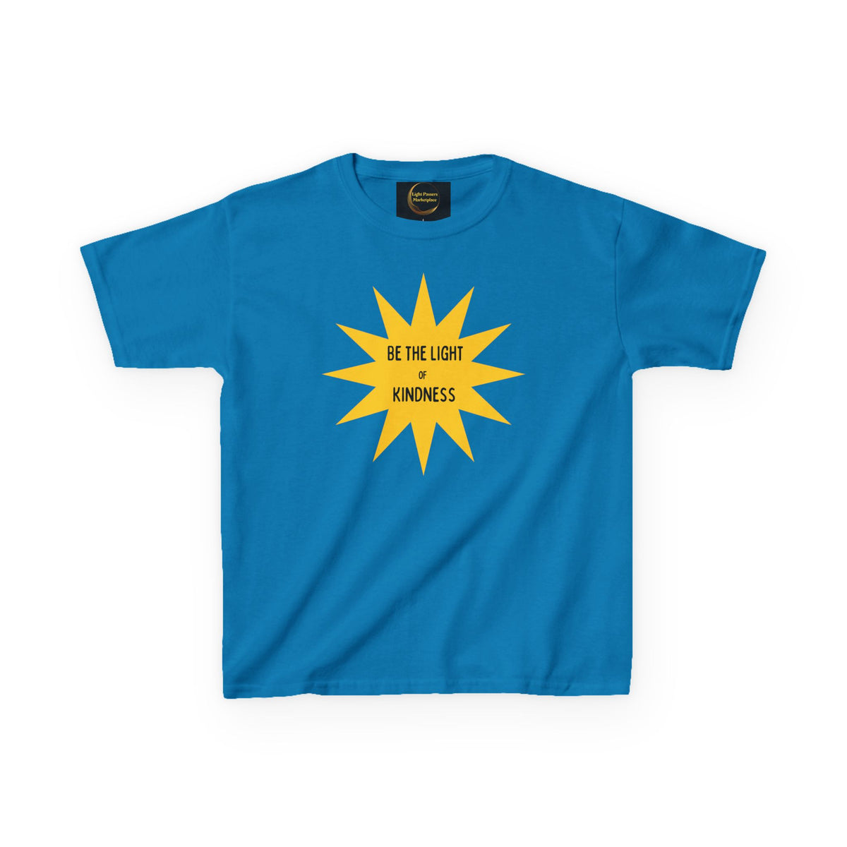 Kids/Youth Tee — Yellow Starburst “Be The Light of Kindness”