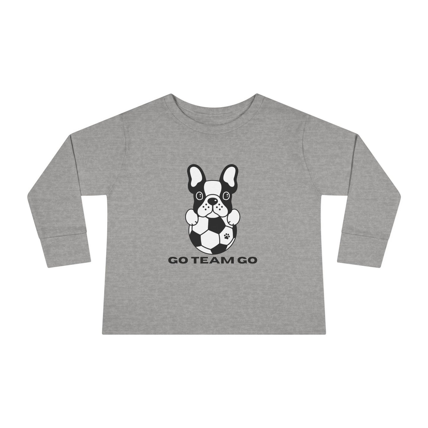 Teams Soccer Dog Toddler Long Sleeve