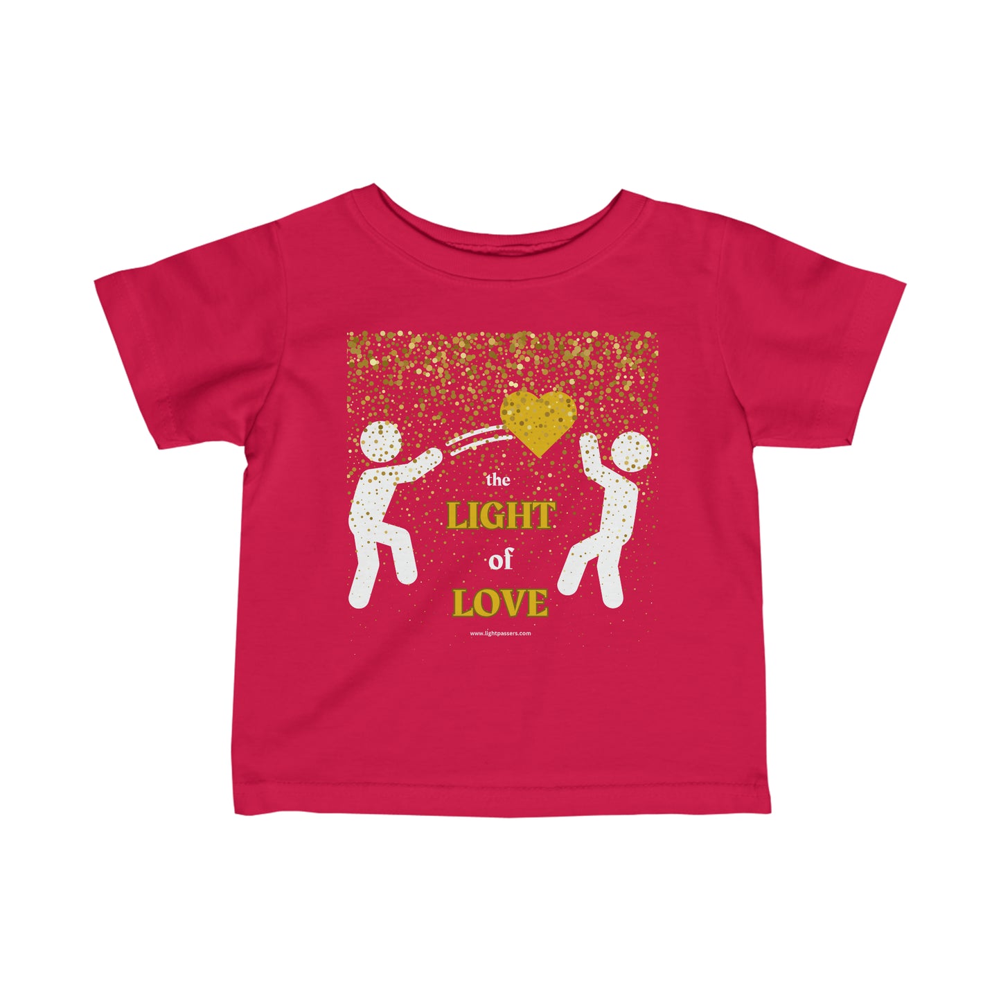 Light Passers Marketplace Light of Love T-shirt Baby Inspirational Messages, Simple Messages, Mental Health