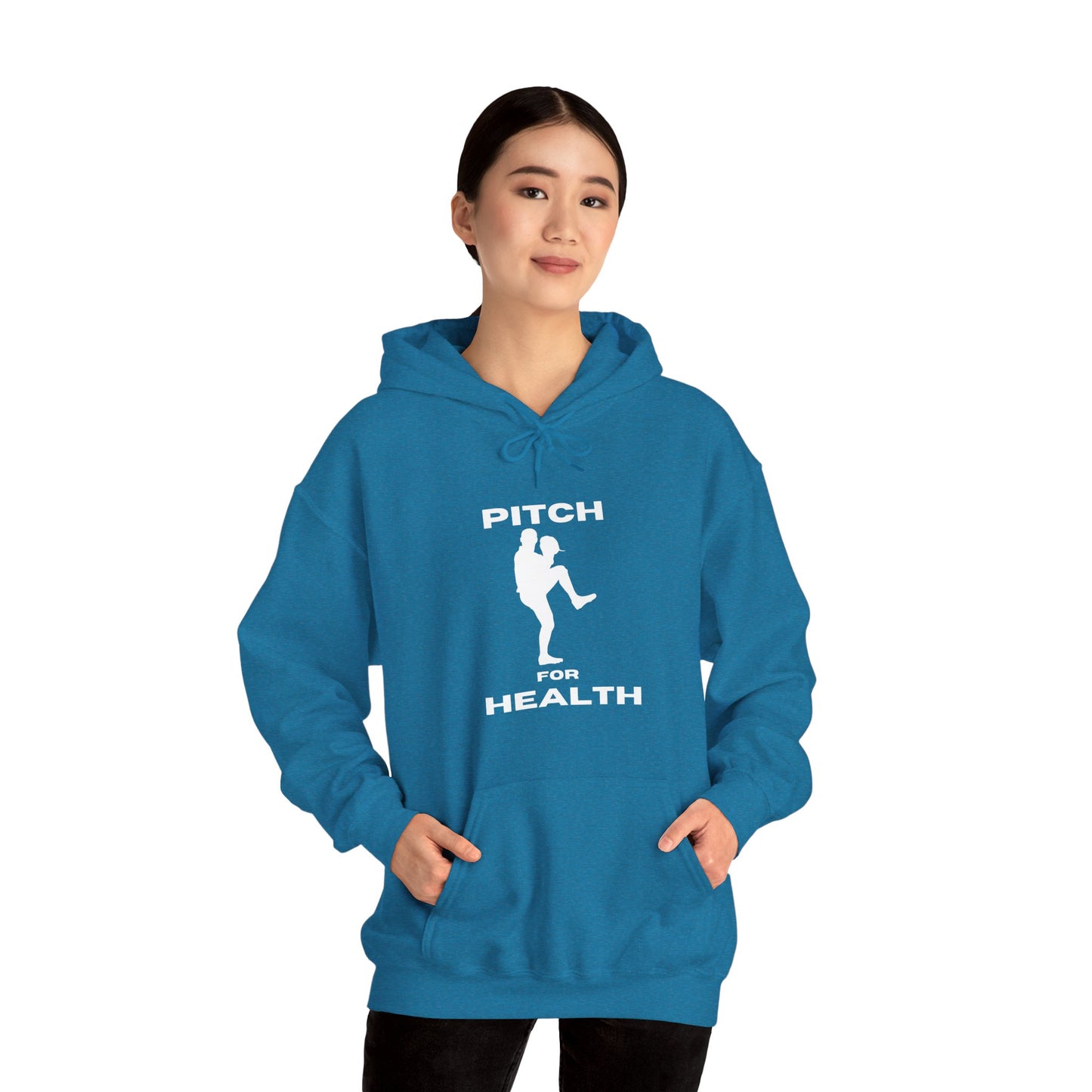 Teams Pitch For Health Unisex Hooded Sweatshirt