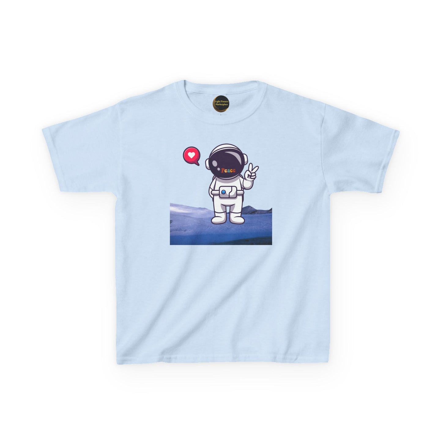 Kids/ Youth Astronaut Tee – Cute Space Explorer Graphic Shirt