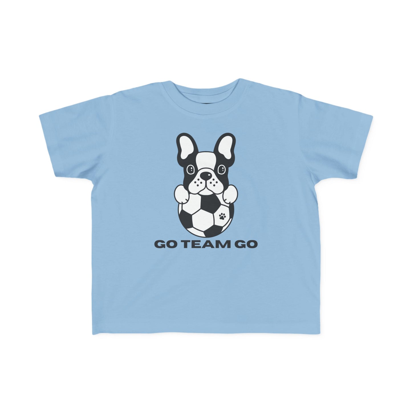 Soccer Dog Go Team Go Toddler T-shirt