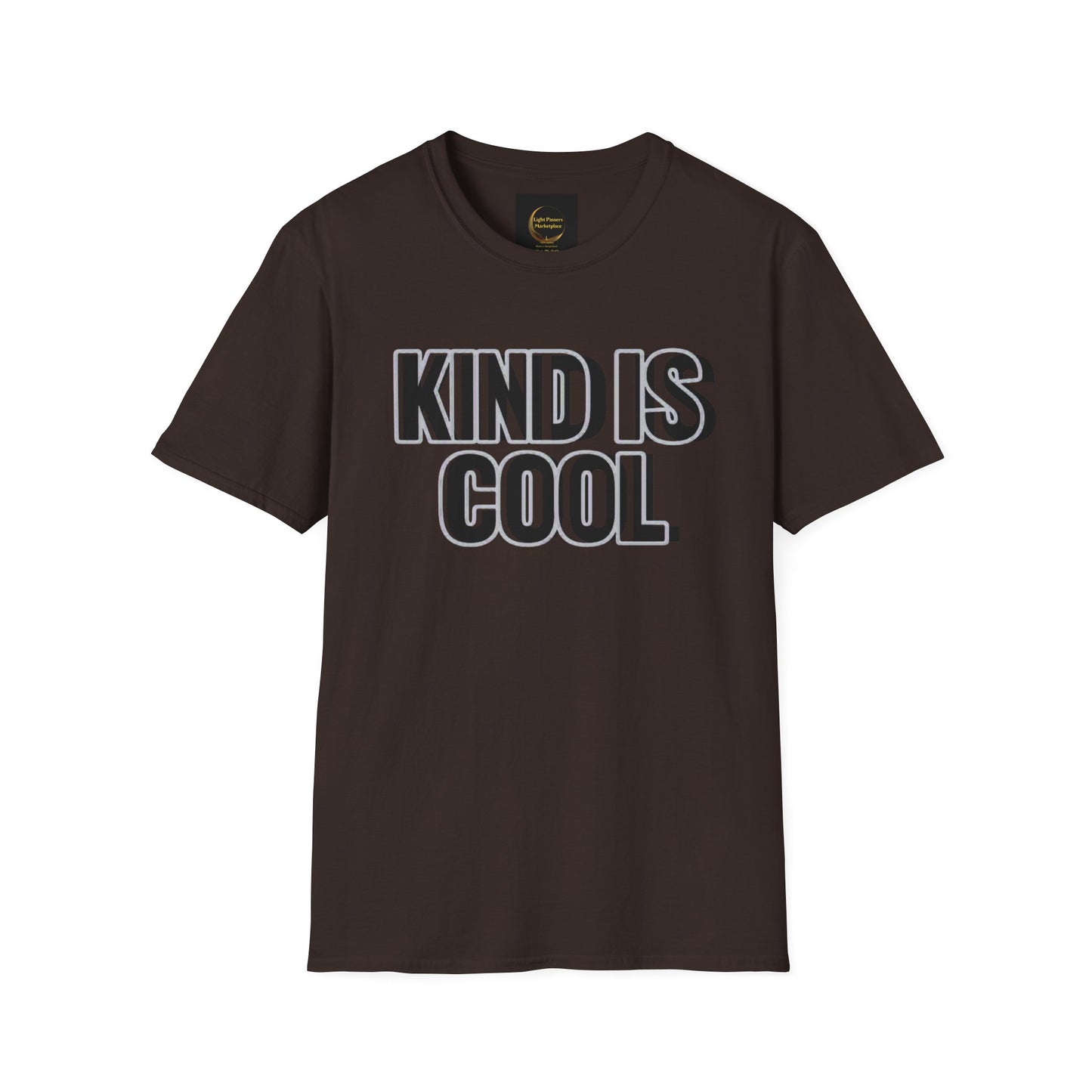 Kind Is Cool Adult Unisex T‑Shirt — Bold Positive Message