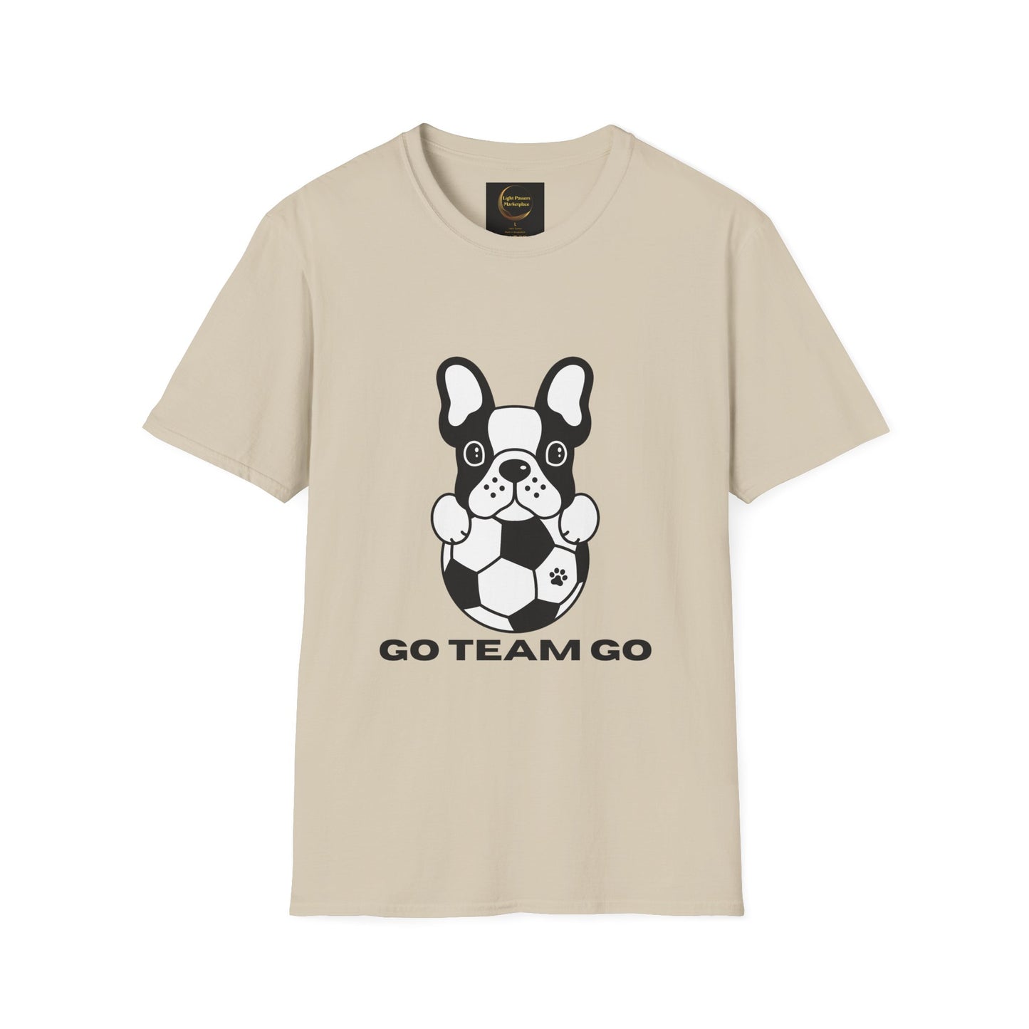 Soccer Dog Adult Unisex T-Shirt