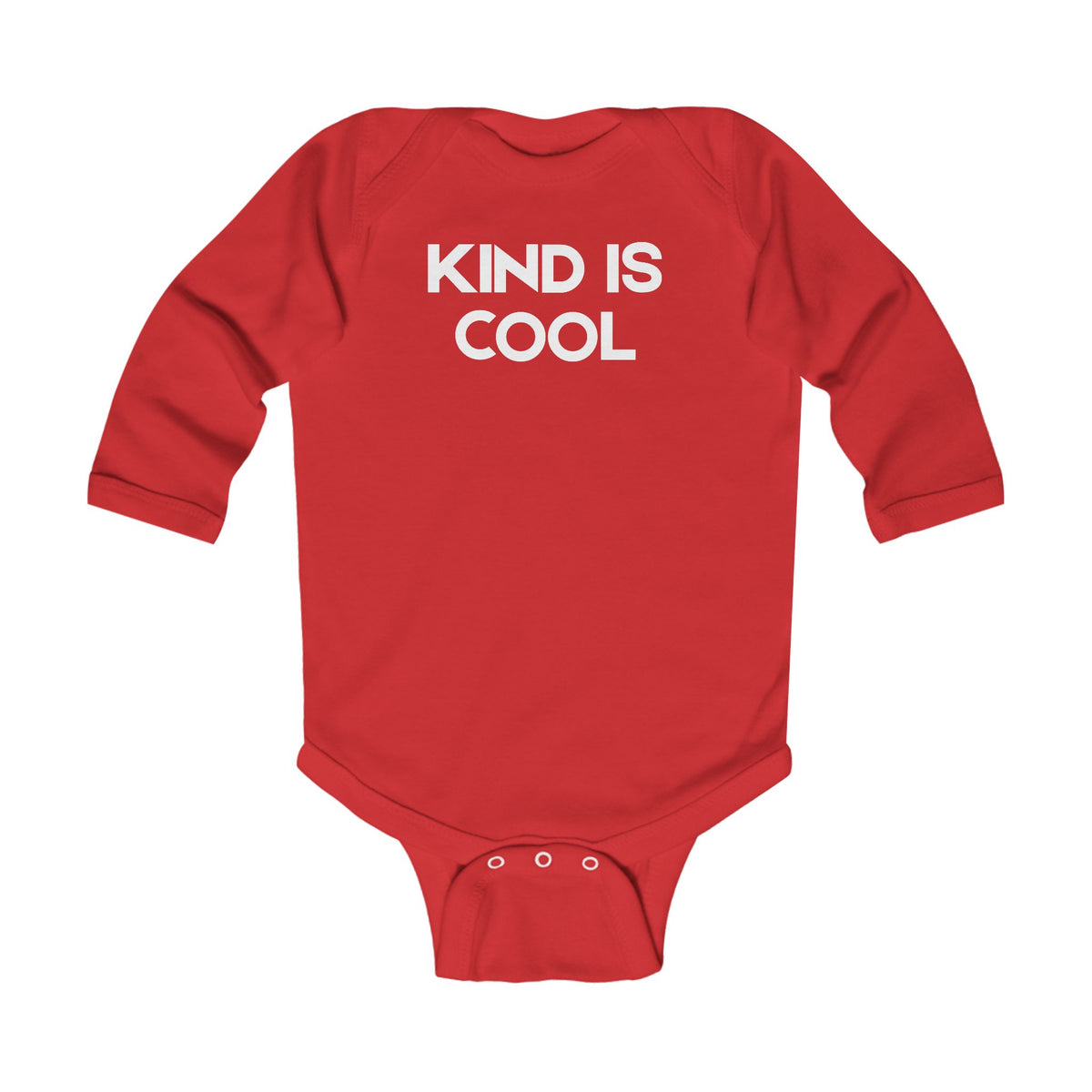 Kind Is Cool Infant Bodysuit – Long Sleeve Baby Onesie