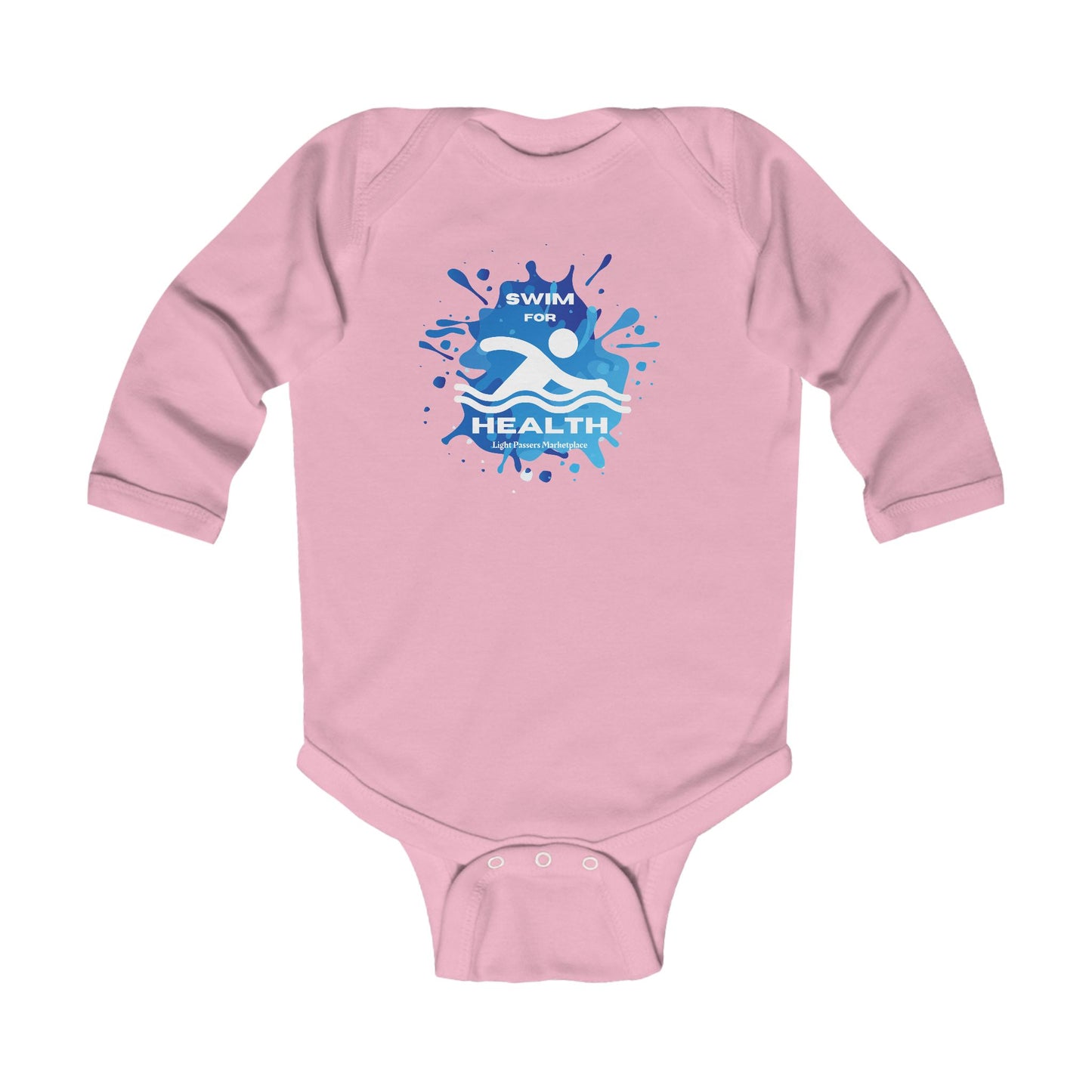 Health Swim for Health baby Long Sleeve Onesie