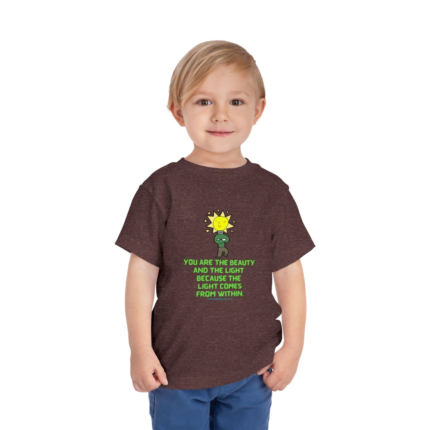 You are the Beauty and the Light Toddler T-shirt