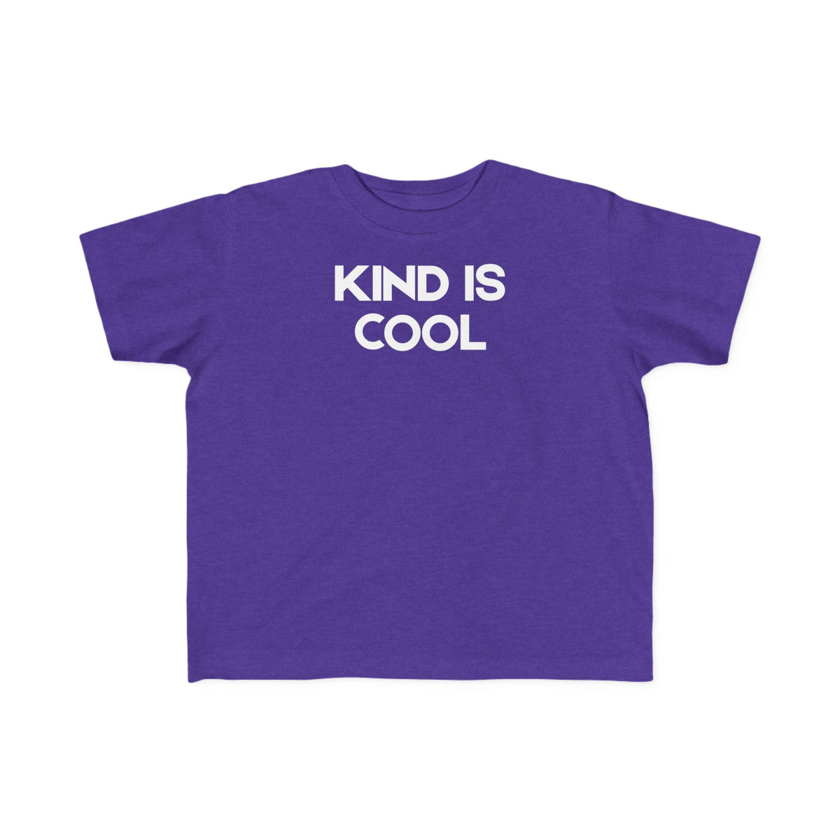 Kind Is Cool Toddler Tee — Playful Positive Message Kids Shirt
