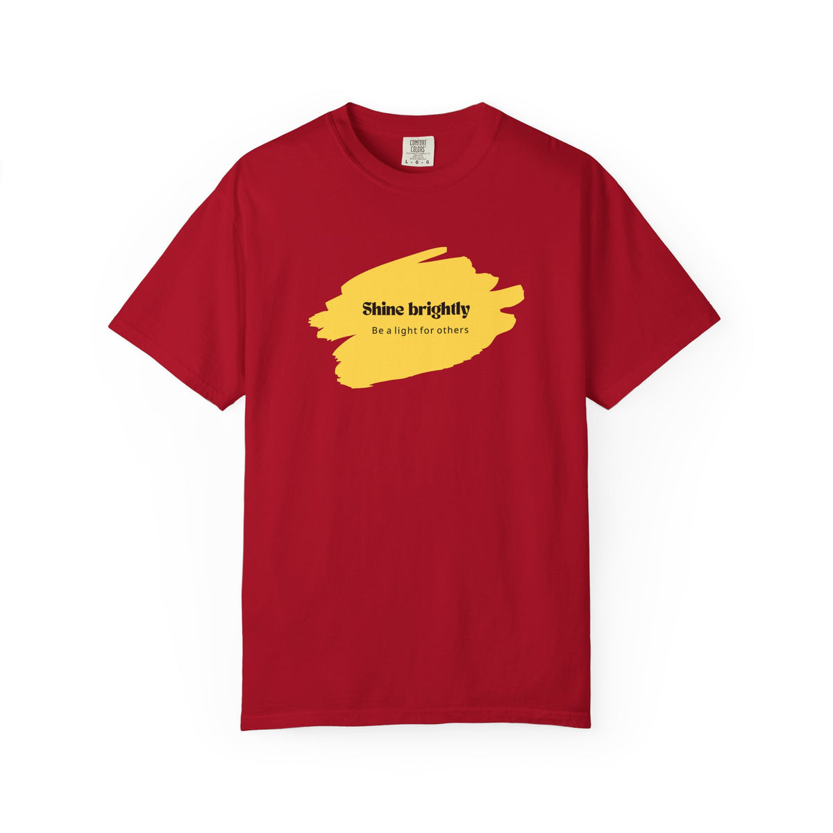 Adult Unisex T-shirt Shine Brightly for Others Inspirational Design