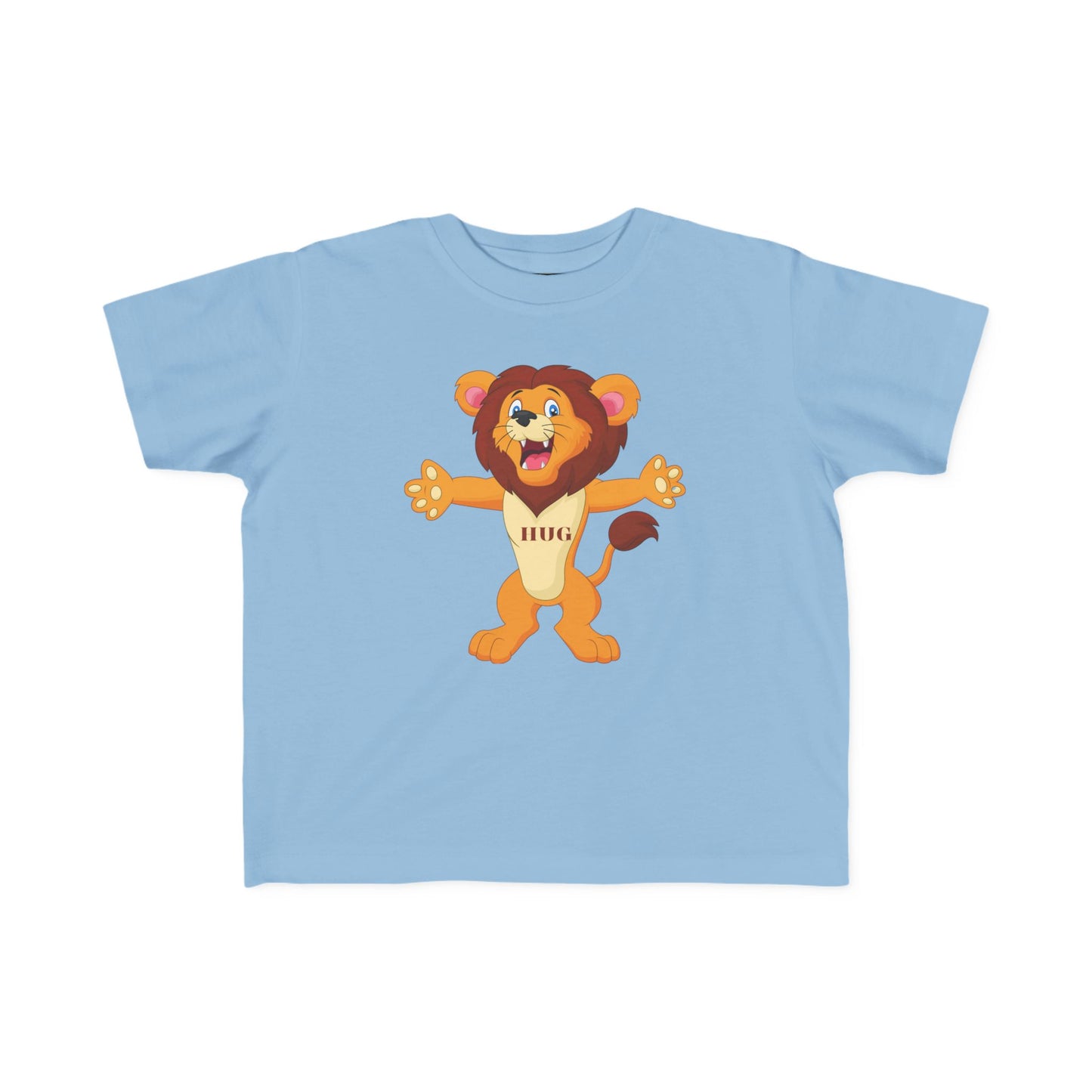 Toddler Hug Lion T-Shirt — Cute Roaring Cartoon Tee for Kids