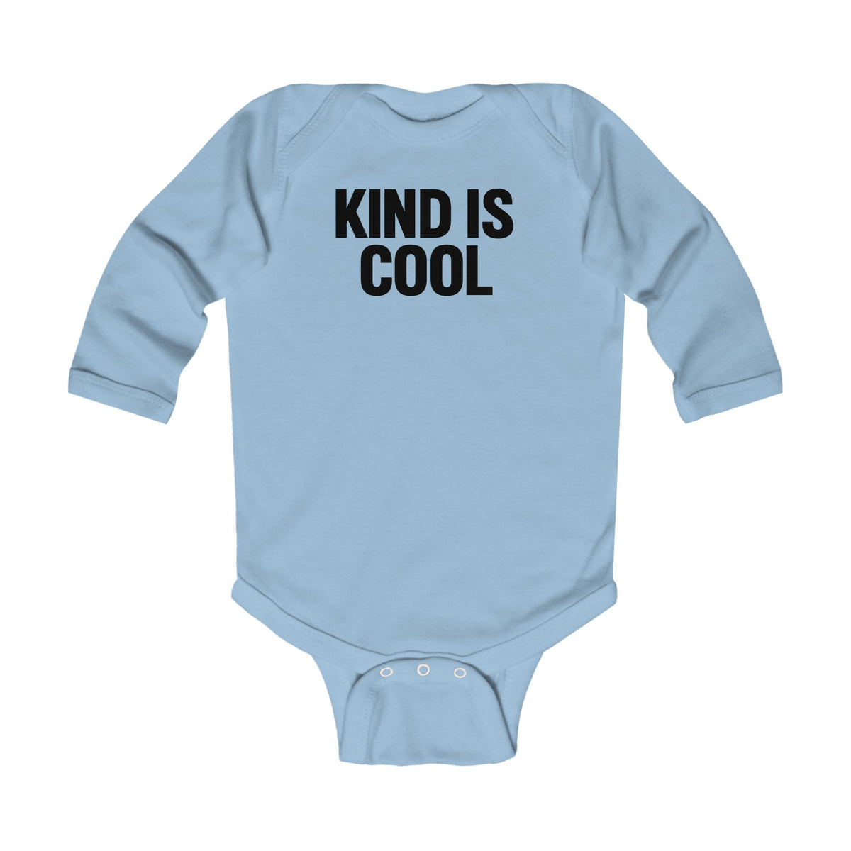 Kind Is Cool Infant Bodysuit – Long Sleeve Baby Onesie