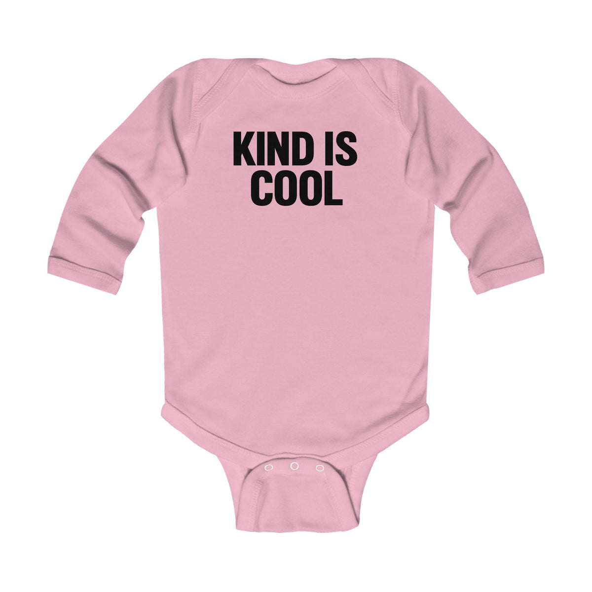Kind Is Cool Infant Bodysuit – Long Sleeve Baby Onesie