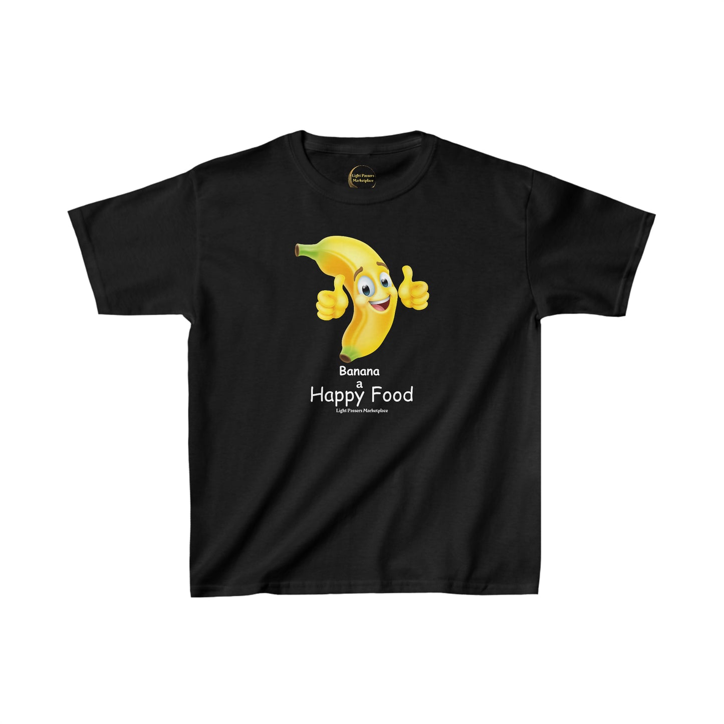 Light Passers Marketplace Youth Cotton T-shirt Nutrition, Mental Health