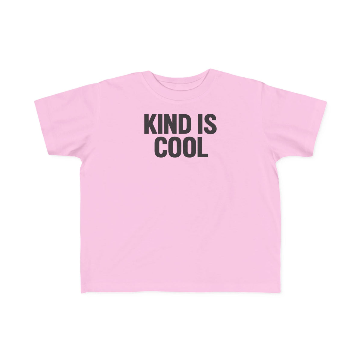 Kind Is Cool Toddler Tee — Playful Positive Message Kids Shirt