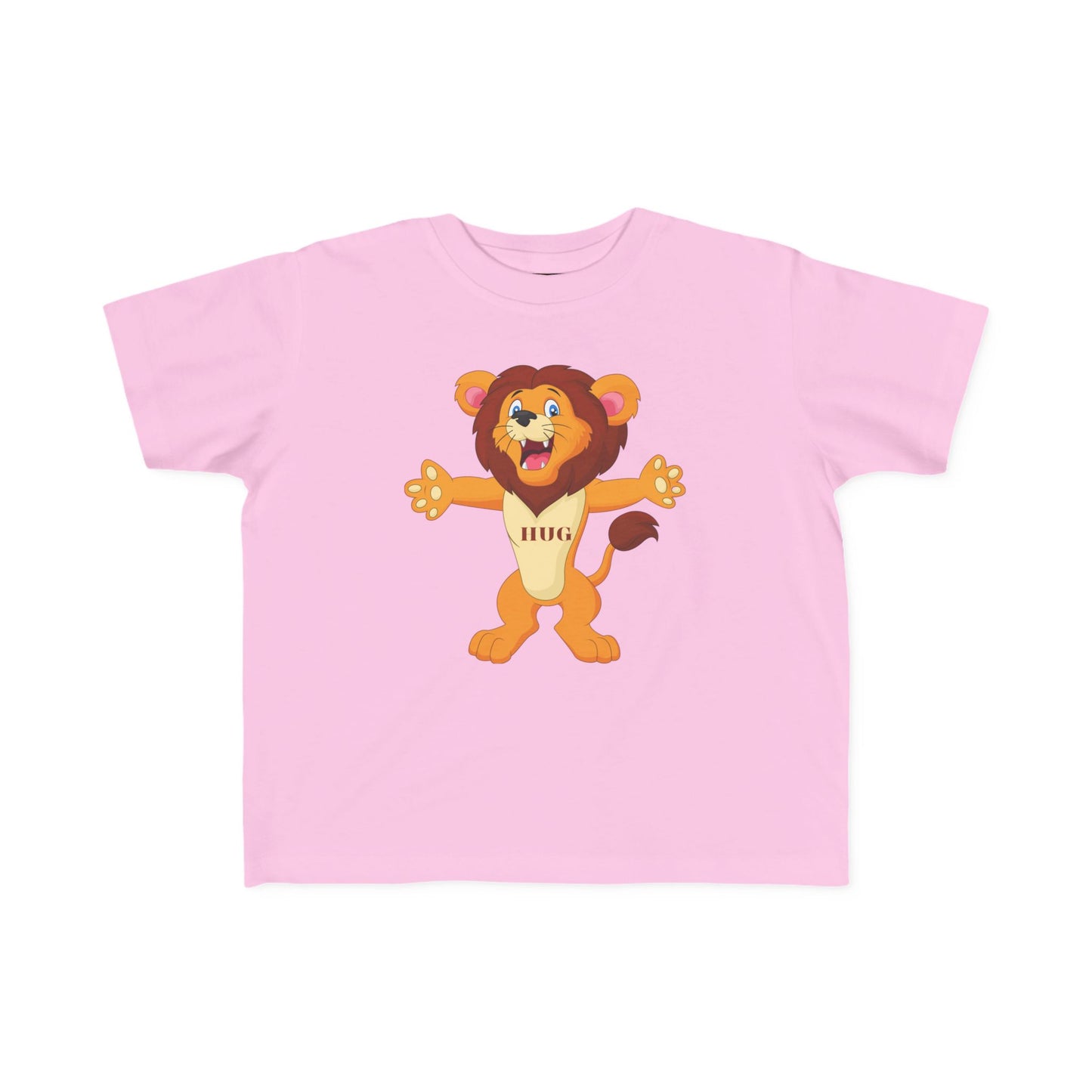 Toddler Hug Lion T-Shirt — Cute Roaring Cartoon Tee for Kids
