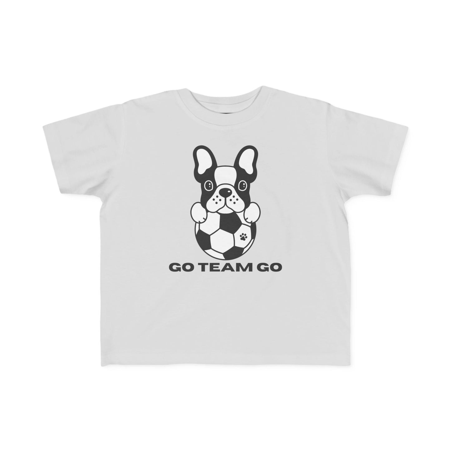 Soccer Dog Go Team Go Toddler T-shirt