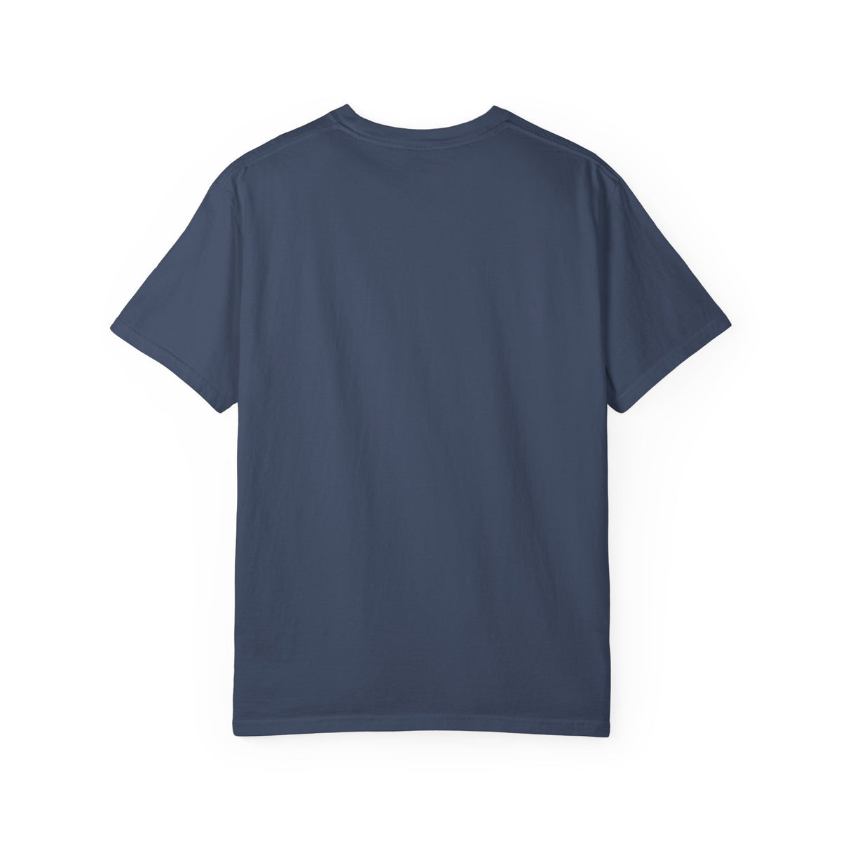 Unisex T-shirt in midnight blue, short sleeves, crew neck
