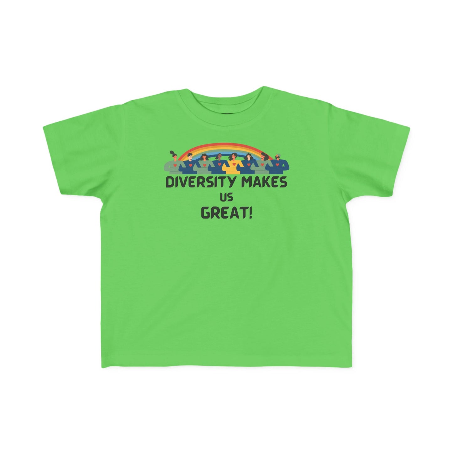 Toddler T-Shirt — “Diversity Makes Us Great” Kids Tee