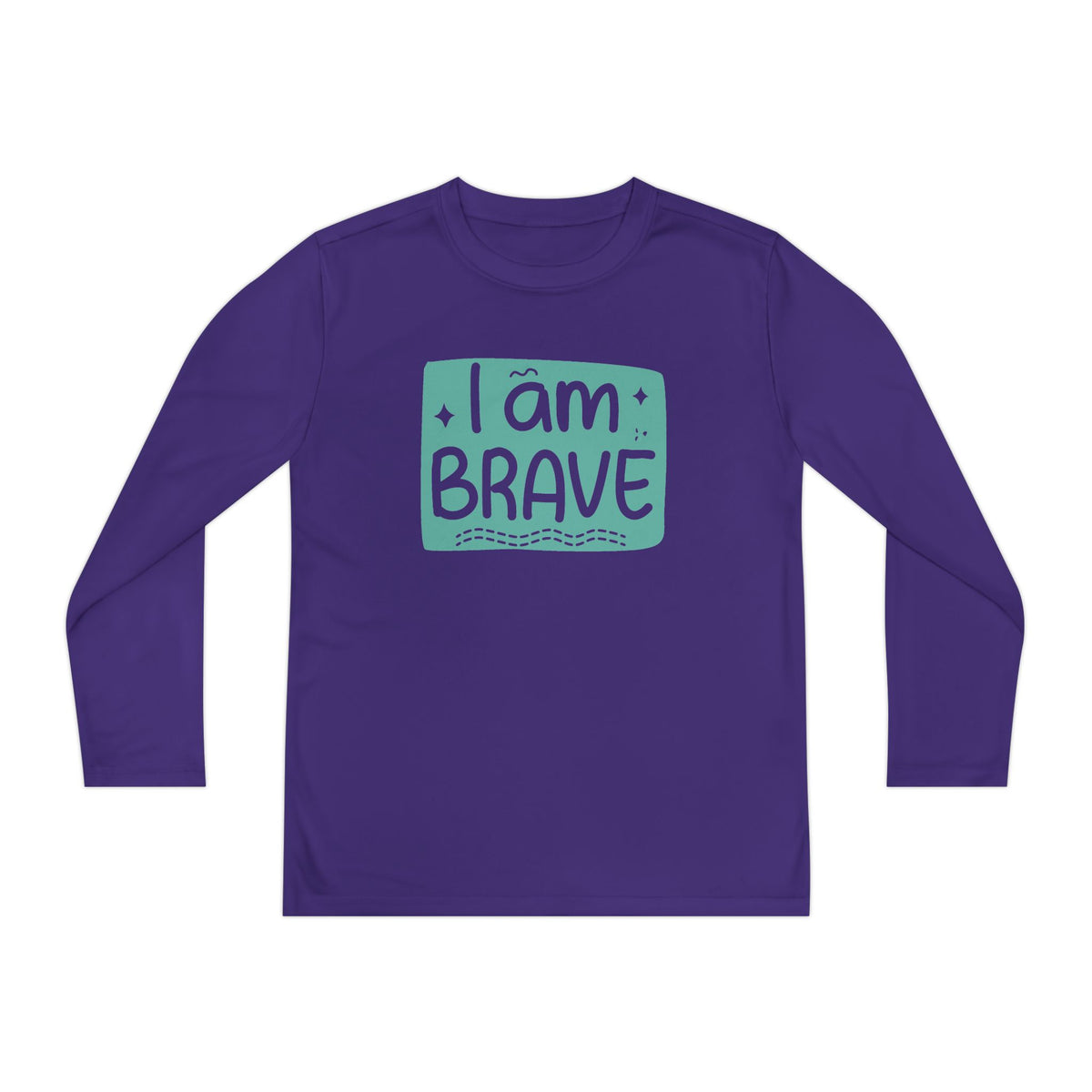 I Am Brave Youth Long Sleeve Tee