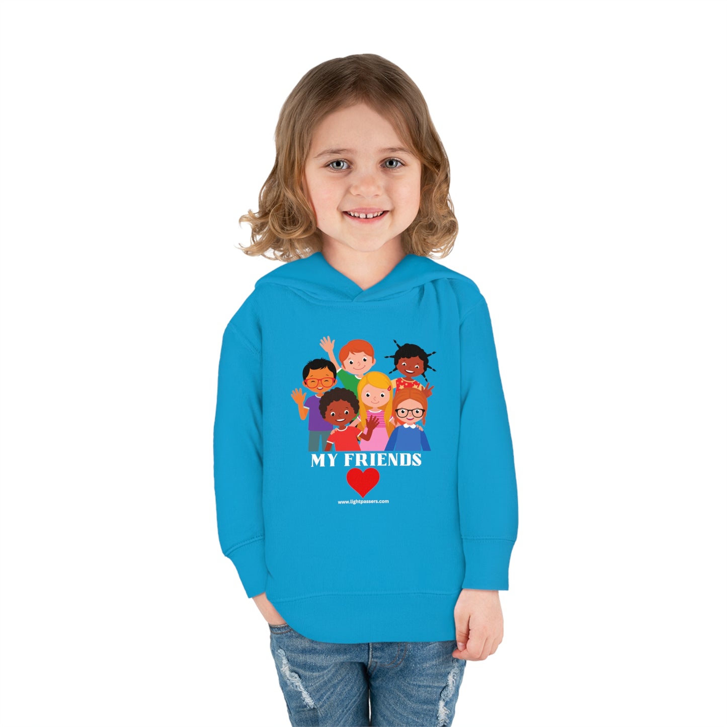 Light Passers Marketplace My Friends Toddler Hoodie Diversity, Mental Health