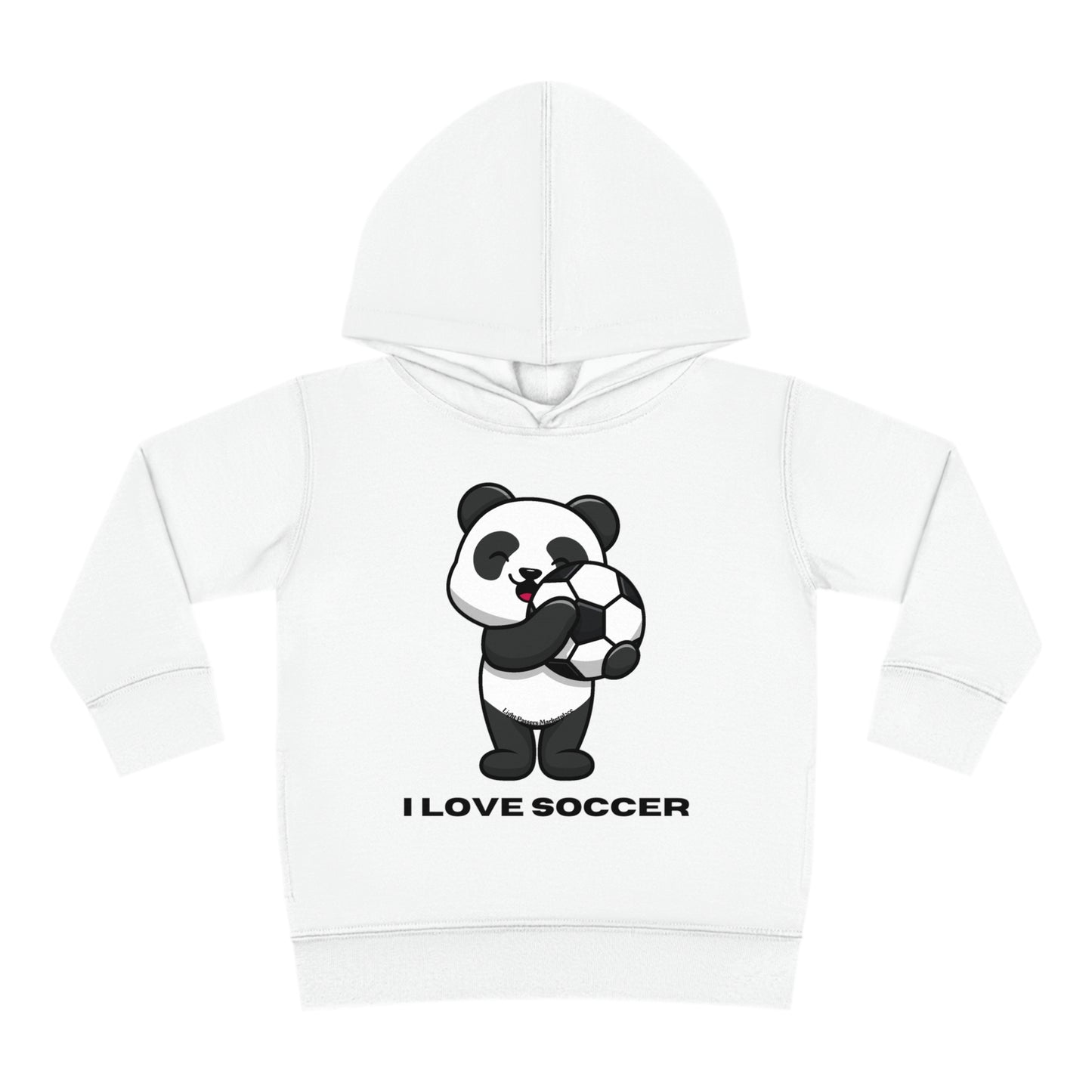 Light Passers Marketplace I Love Soccer Toddler Pullover Fleece Hoodie Simple Messages, Fitness, Mental Health