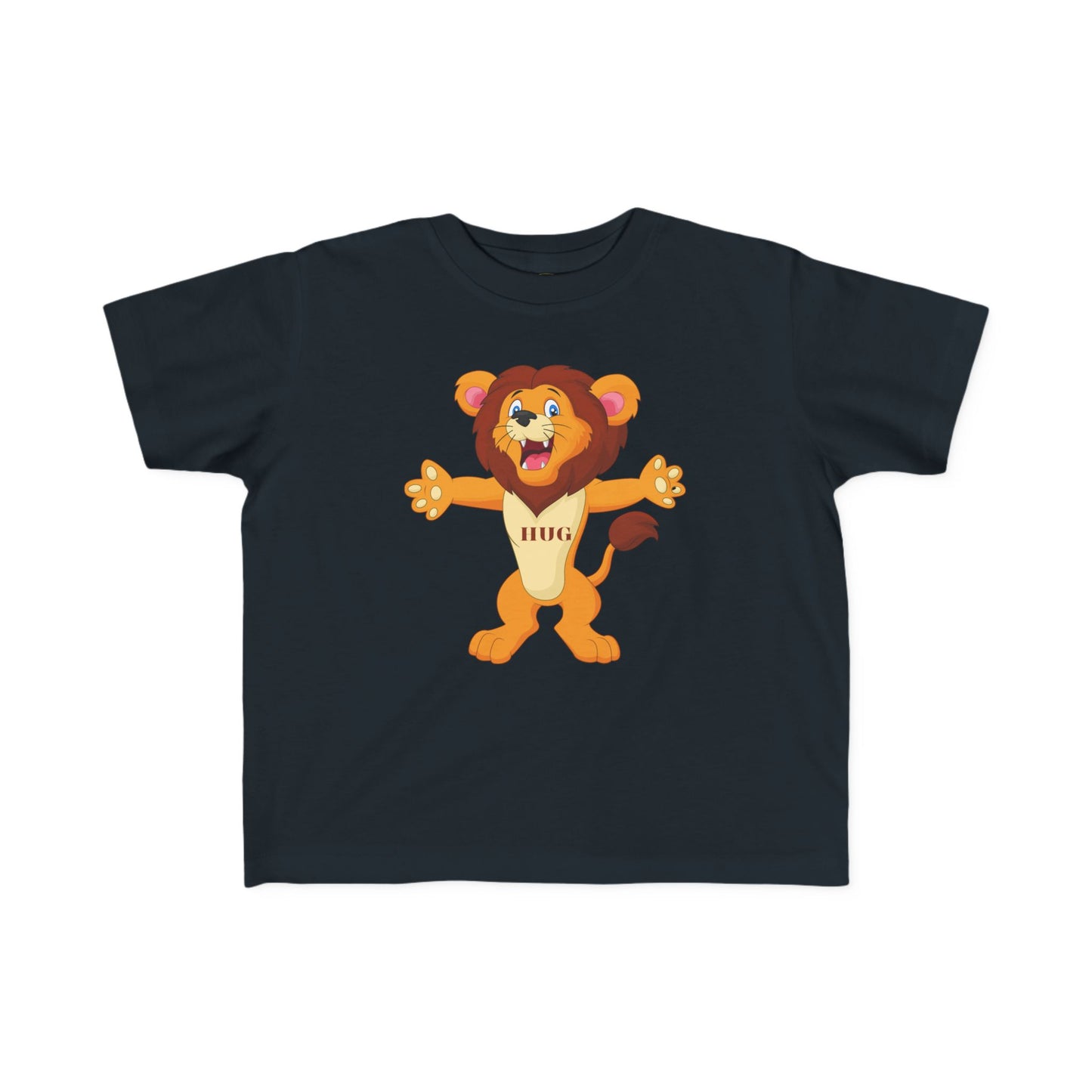 Toddler Hug Lion T-Shirt — Cute Roaring Cartoon Tee for Kids