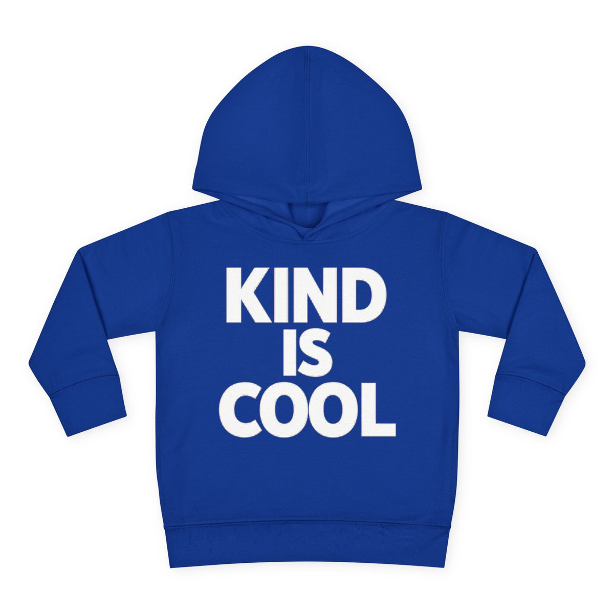 Toddler Hoodie — "Kind Is Cool" Fleece Pullover