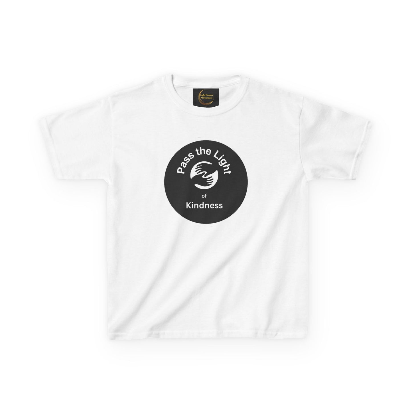Youth T-shirt Pass the Light of Kindness 2 hands Graphic