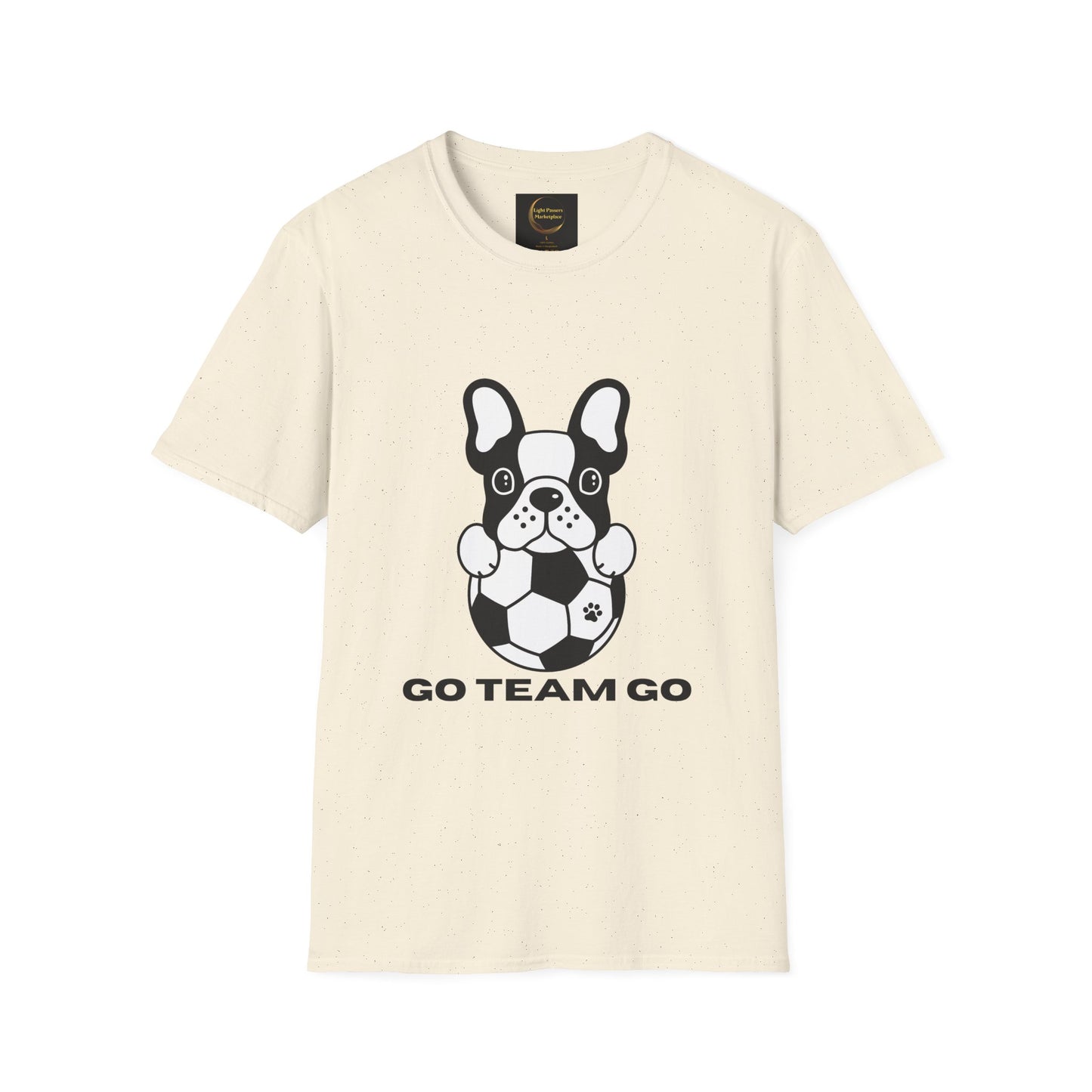 Soccer Dog Adult Unisex T-Shirt