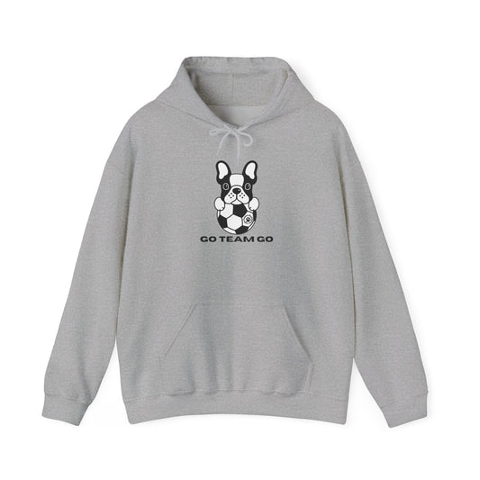 Soccer Dog Team Unisex Heavy Hooded Sweatshirt