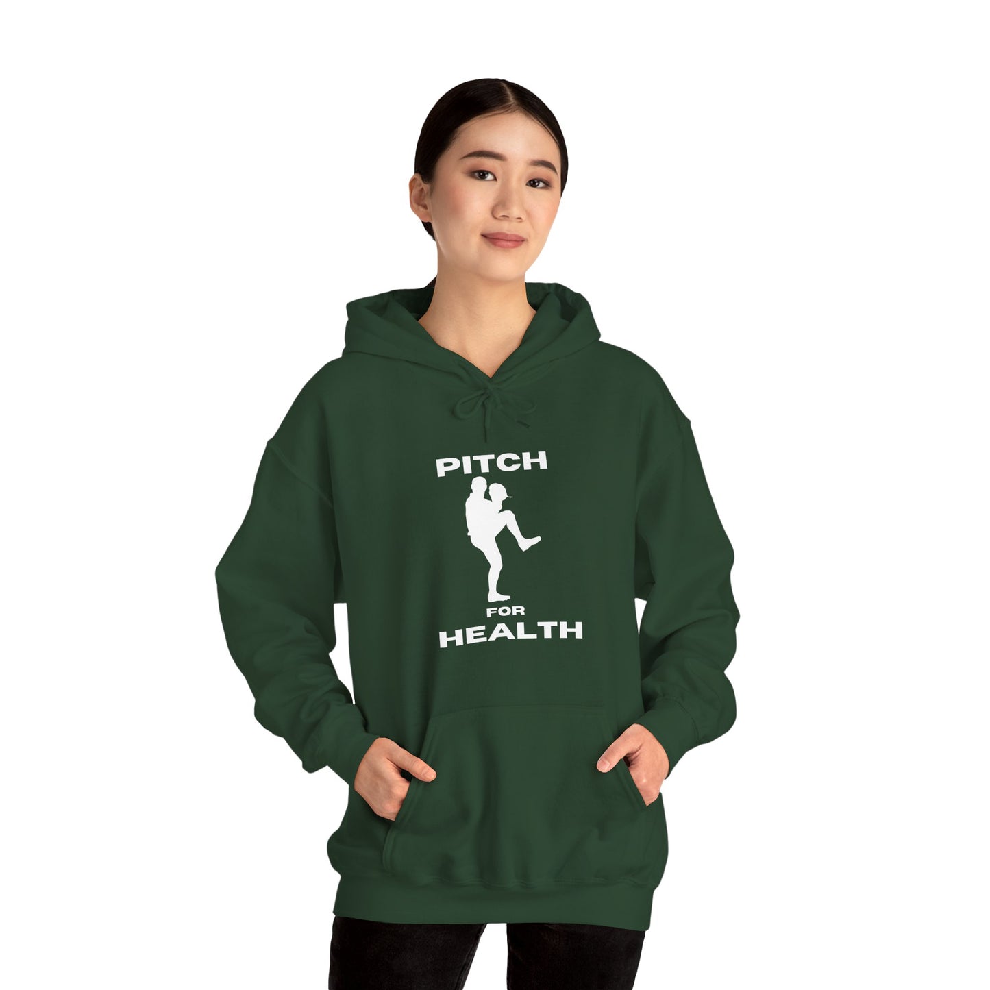 Teams Pitch For Health Unisex Hooded Sweatshirt