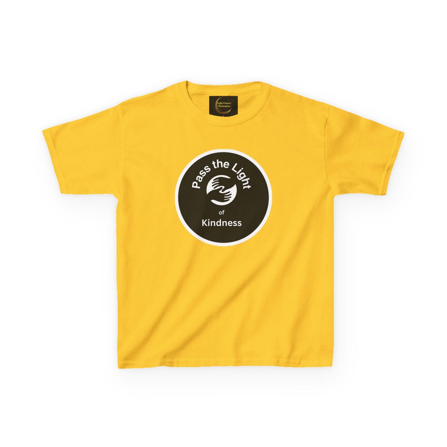 Youth T-shirt Pass the Light of Kindness 2 hands Graphic