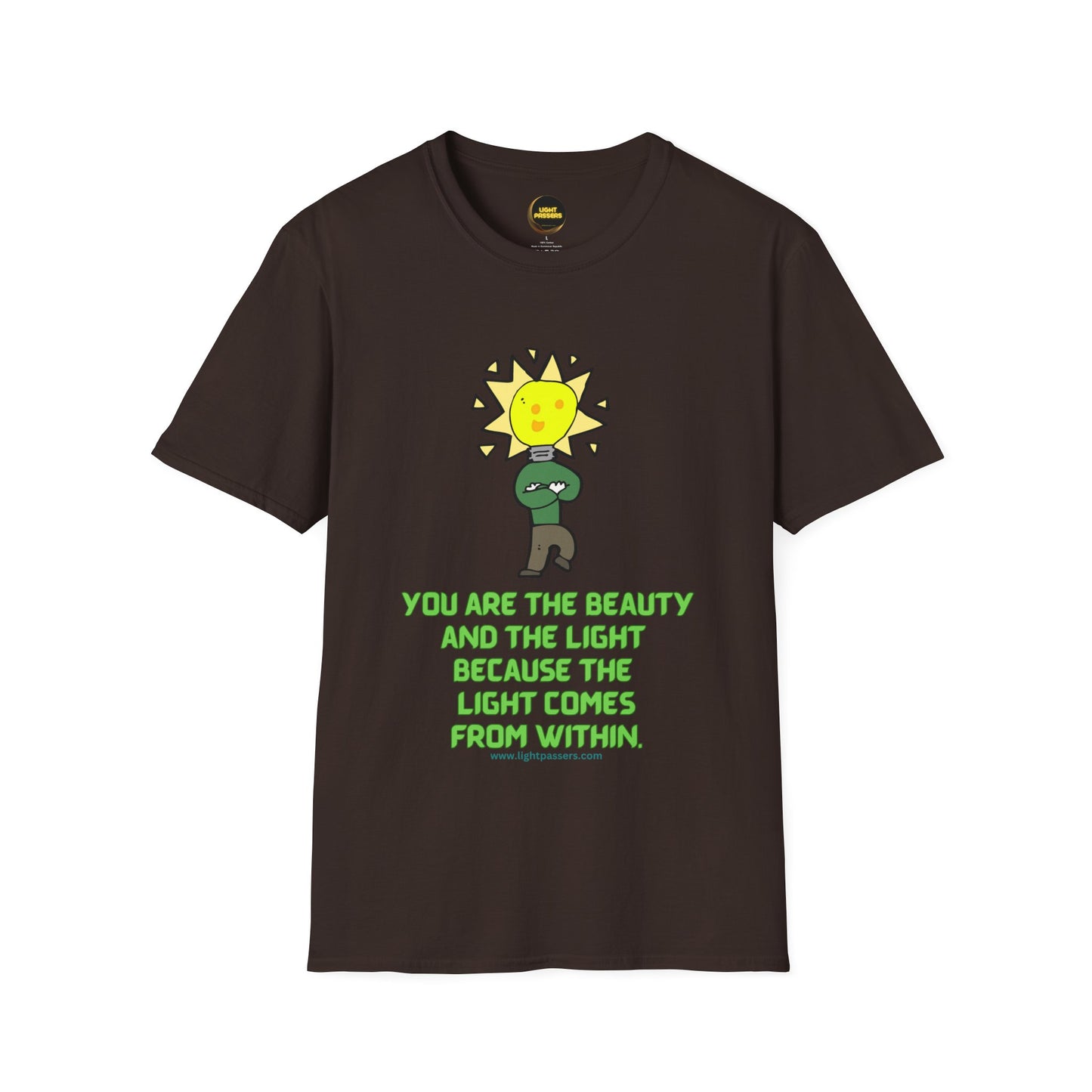 The Light Beauty and The Light Adult Unisex T-Shirt