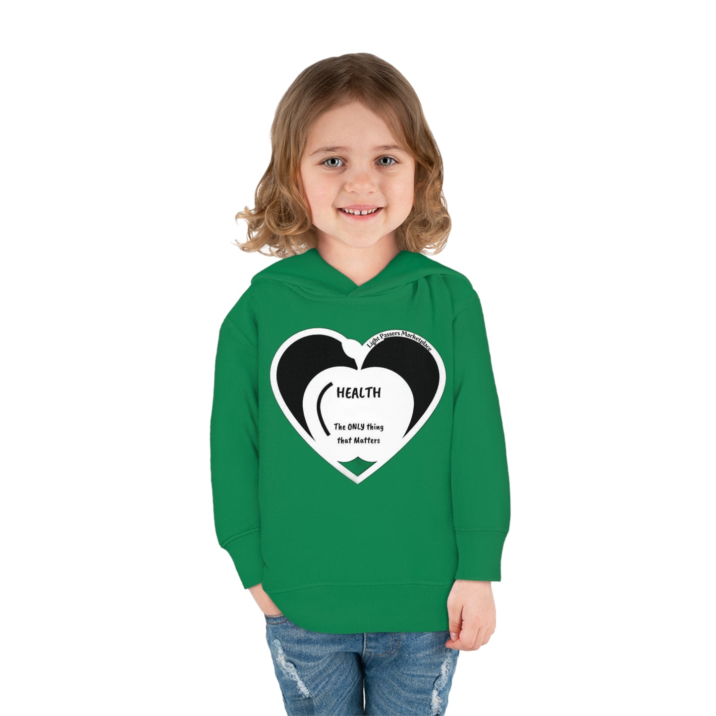 Light Passers Marketplace Apple Toddler Pullover Fleece Hoodie Sweatshirt Nutrition