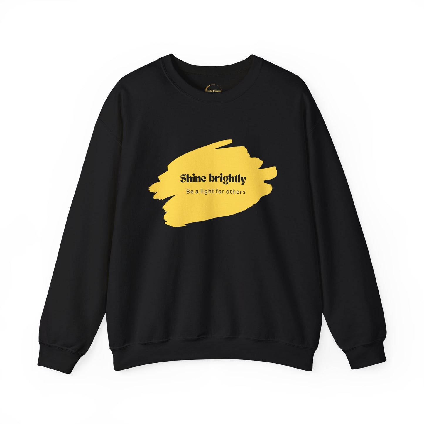 The Light Inspirational Crewneck Sweatshirt - Shine Brightly and Be the Light for Others