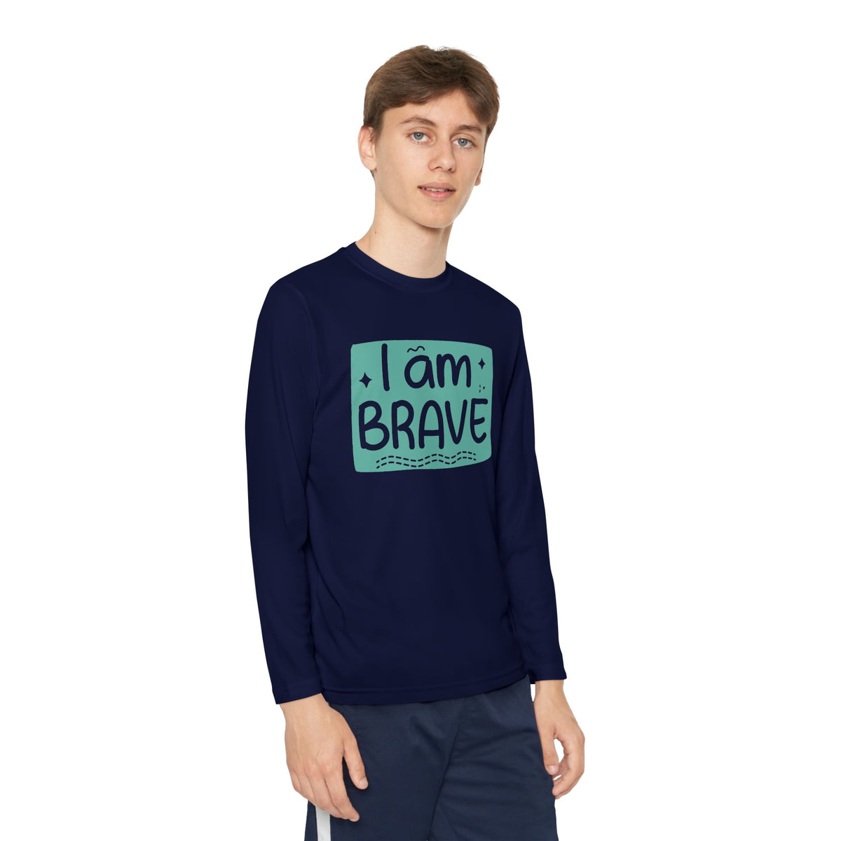 I Am Brave Youth Long Sleeve Tee
