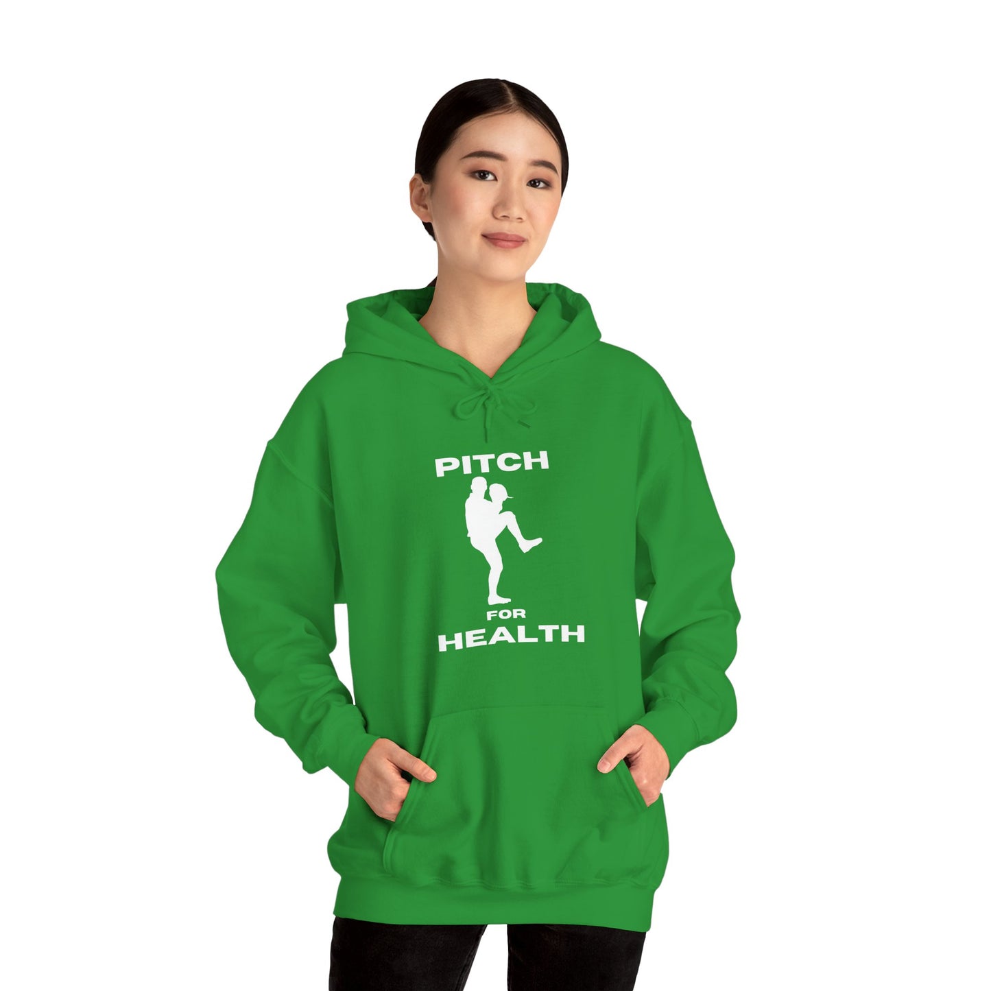 Teams Pitch For Health Unisex Hooded Sweatshirt