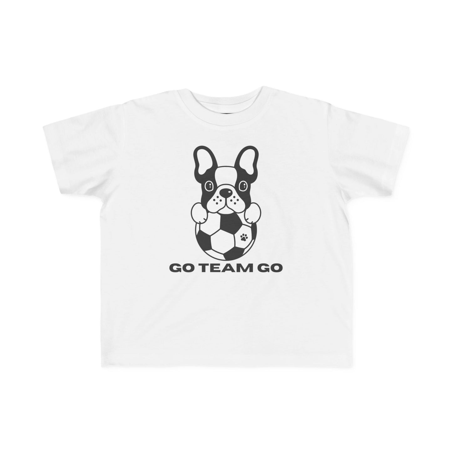 Soccer Dog Go Team Go Toddler T-shirt