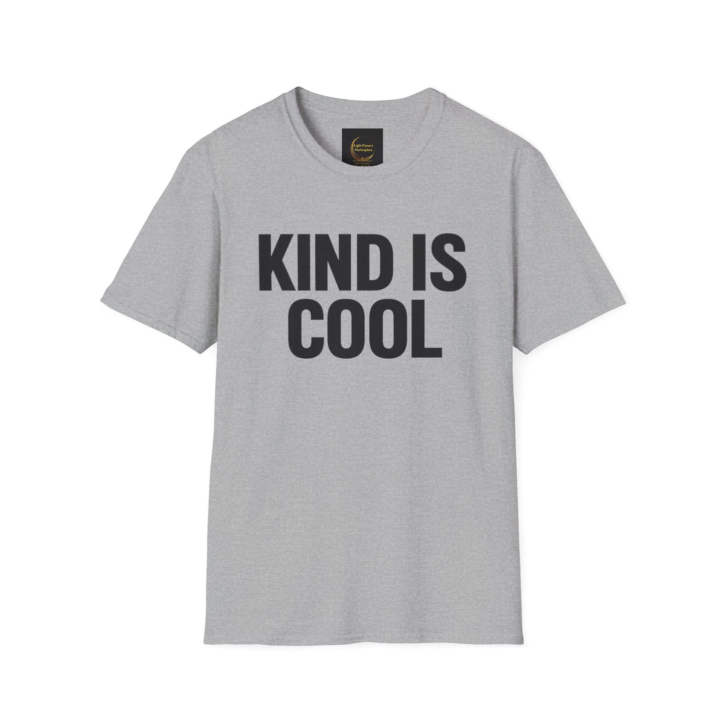 Kind Is Cool Adult Unisex T‑Shirt — Bold Positive Message