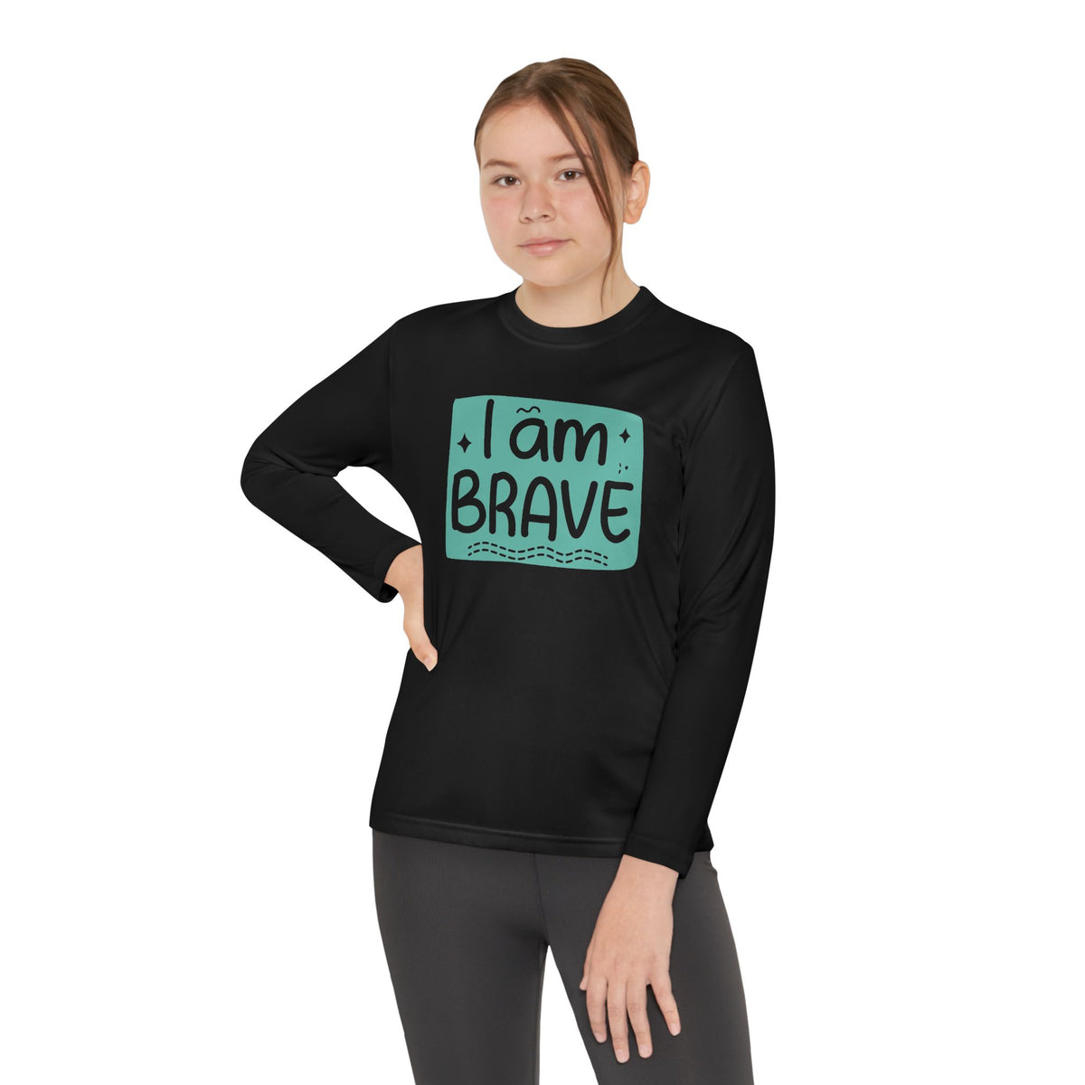 I Am Brave Youth Long Sleeve Tee