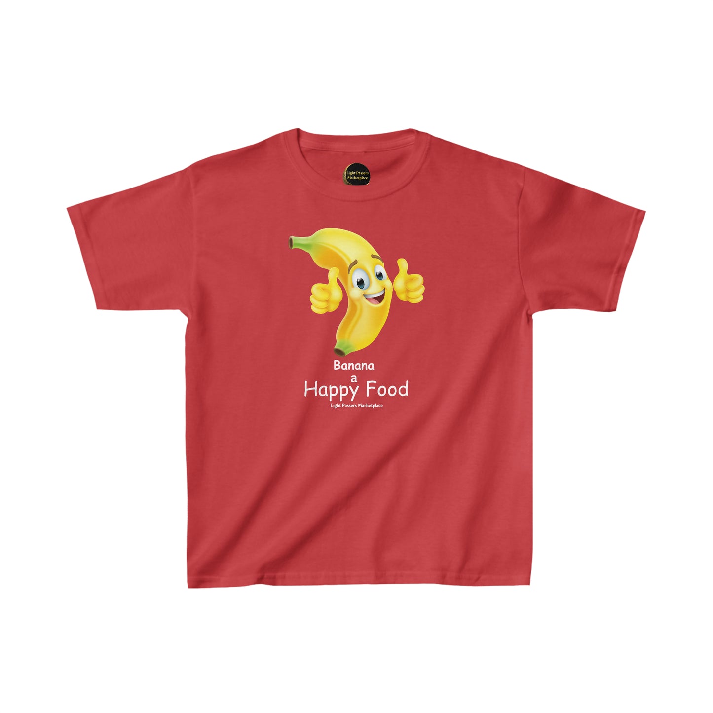Light Passers Marketplace Youth Cotton T-shirt Nutrition, Mental Health