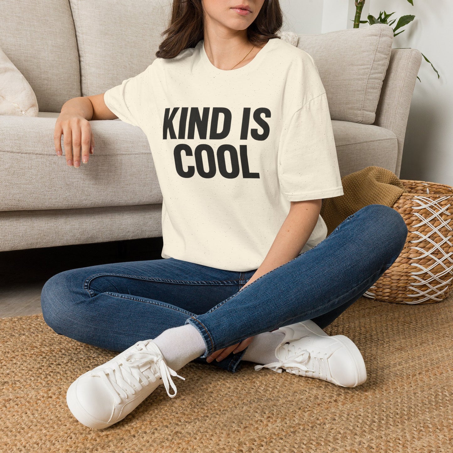 Kind Is Cool Adult Unisex T‑Shirt — Bold Positive Message