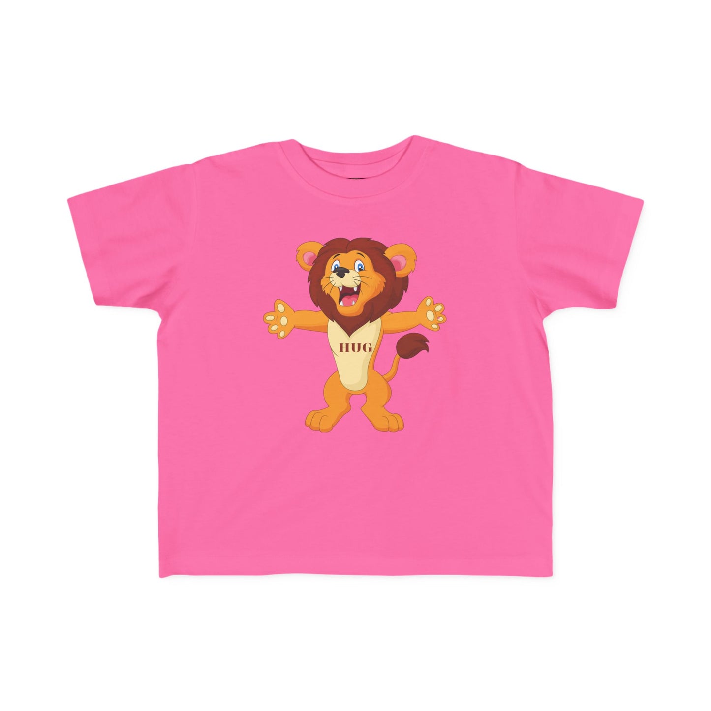 Toddler Hug Lion T-Shirt — Cute Roaring Cartoon Tee for Kids
